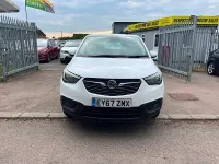 Używany Vauxhall Crossland X S 110 KM (80 kW) 2017 Biały SUV