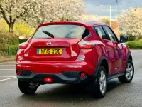 Używany Nissan Juke Visia 110 KM (80 kW) 2016 Czerwony SUV