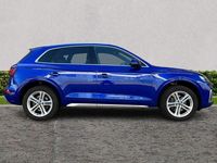 Begagnad Audi Q5 S-Line 2022 Blå SUV