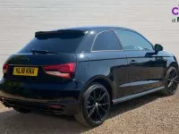 Used Audi A1 Black Edition 125 HP (91 kW) 2018 Black Hatchback