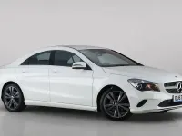 Used Mercedes CLA200 136 HP (100 kW) 2017 White Coupe