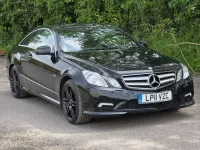 Used Mercedes E220 2011 Black Coupe