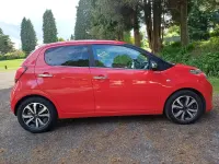 Used Citroën C1 Flair 82 HP (60 kW) 2016 Red Hatchback
