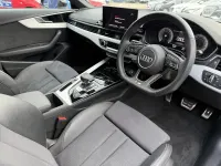Używany Audi A4 S-Line 150 KM (110 kW) 2022 Czarny Sedan/Limuzyna