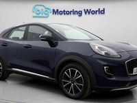 Begagnad Ford Puma Titanium 125 HK (91 kW) 2022 Blå SUV