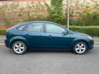 Used Ford Focus Zetec 100 HP (73 kW) 2008 Green Hatchback