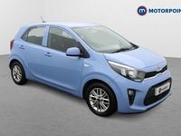Used Kia Picanto 2021 Blue Hatchback