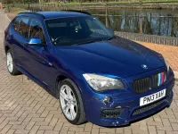 Begagnad BMW X1 M Sport 2013 Blå SUV