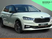 Used Skoda Fabia Design Edition 113 HP (83 kW) 2026 Timiano green black magic pearl effect Hatchback