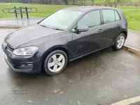 Used VW Golf VII Match 110 HP (80 kW) 2015 Black Hatchback