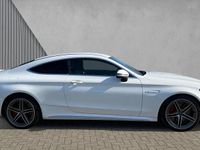 Used Mercedes C63S AMG Premium Plus 510 HP (375 kW) 2021 Polar white Coupe