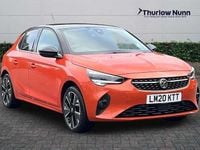 Used Vauxhall Corsa-e Elite 100 kW (136 HP) 2020 Orange Hatchback