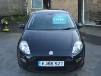 Used Fiat Punto Pop 69 HP (50 kW) 2016 Black Hatchback