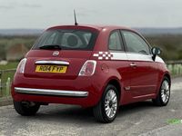 Used Fiat 500 Lounge 2014 Red Hatchback