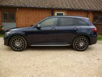 Used Mercedes GLC220 AMG line 2017 Blue SUV