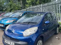 Used Citroën C1 68 HP (50 kW) 2007 Blue Hatchback