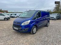 Used Ford Transit Custom Trend 130 HP (95 kW) 2017 Blue Van