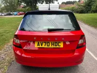 Used Skoda Fabia Colour Edition 95 HP (69 kW) 2020 Red Hatchback