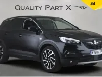 Used Vauxhall Grandland X Elite 130 HP (95 kW) 2018 Black SUV