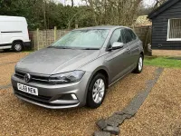Used VW Polo SE 95 HP (69 kW) 2018 Grey Hatchback