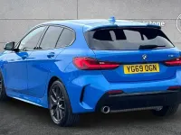 Used BMW 118 M Sport 138 HP (101 kW) 2019 Blue Hatchback