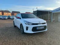 Used Kia Rio First Edition 118 HP (86 kW) 2017 White Hatchback