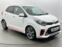 Used Kia Picanto GT-Line S 83 HP (61 kW) 2018 White Hatchback