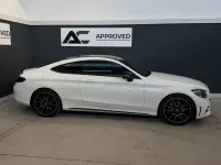 Used Mercedes C220 AMG line 2019 White Coupe
