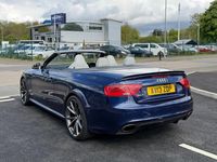 Used Audi RS5 Comfort 450 HP (330 kW) 2013 Blue Cabriolet