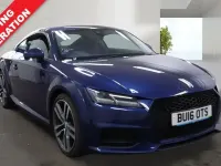 Used Audi TT S-Line 230 HP (169 kW) 2016 Blue Coupe