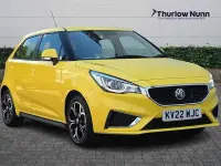 Used MG MG3 Exclusive 106 HP (77 kW) 2022 Yellow Hatchback