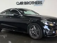 Used Mercedes C200 AMG line 184 HP (135 kW) 2023 Black Coupe
