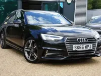 Used Audi A4 S-Line 190 HP (139 kW) 2016 Black Estate