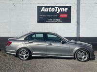Begagnad Mercedes C220 2009 Silver Sedan