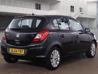 Used Vauxhall Corsa 100 HP (73 kW) 2015 Black Hatchback