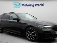 Used BMW 530 M Sport 286 HP (210 kW) 2021 Black Estate