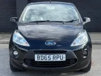 Begagnad Ford Ka Zetec 69 HK (50 kW) 2016 Svart Halvkombi