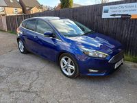 Used Ford Focus Zetec 120 HP (88 kW) 2016 Blue Hatchback