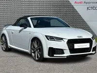 Used Audi TT Black Edition 194 HP (142 kW) 2023 White Cabriolet