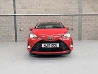 Used Toyota Yaris 2017 Red Hatchback