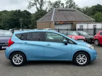 Used Nissan Note Acenta Premium 90 HP (66 kW) 2014 Blue Hatchback