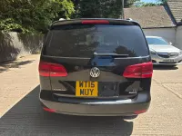 Used VW Touran SE 105 HP (77 kW) 2015 Black MPV