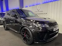 Used Land Rover Range Rover Sport SVR 566 HP (416 kW) 2018 Black SUV