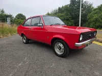 Used Ford Escort 57 HP (41 kW) 1977 Red Sedan