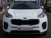 Used Kia Sportage 129 HP (94 kW) 2017 White SUV