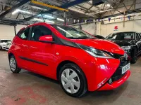Used Toyota Aygo X-play 69 HP (50 kW) 2016 Red Hatchback
