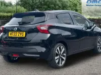 Used Nissan Micra Tekna 92 HP (67 kW) 2022 Black Hatchback