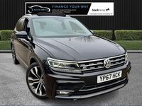 Used VW Tiguan R-line 150 HP (110 kW) 2017 Black SUV