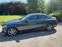 Used Mercedes C200 AMG line 2015 Grey Sedan