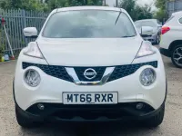 Used Nissan Juke Tekna 110 HP (80 kW) 2016 White SUV